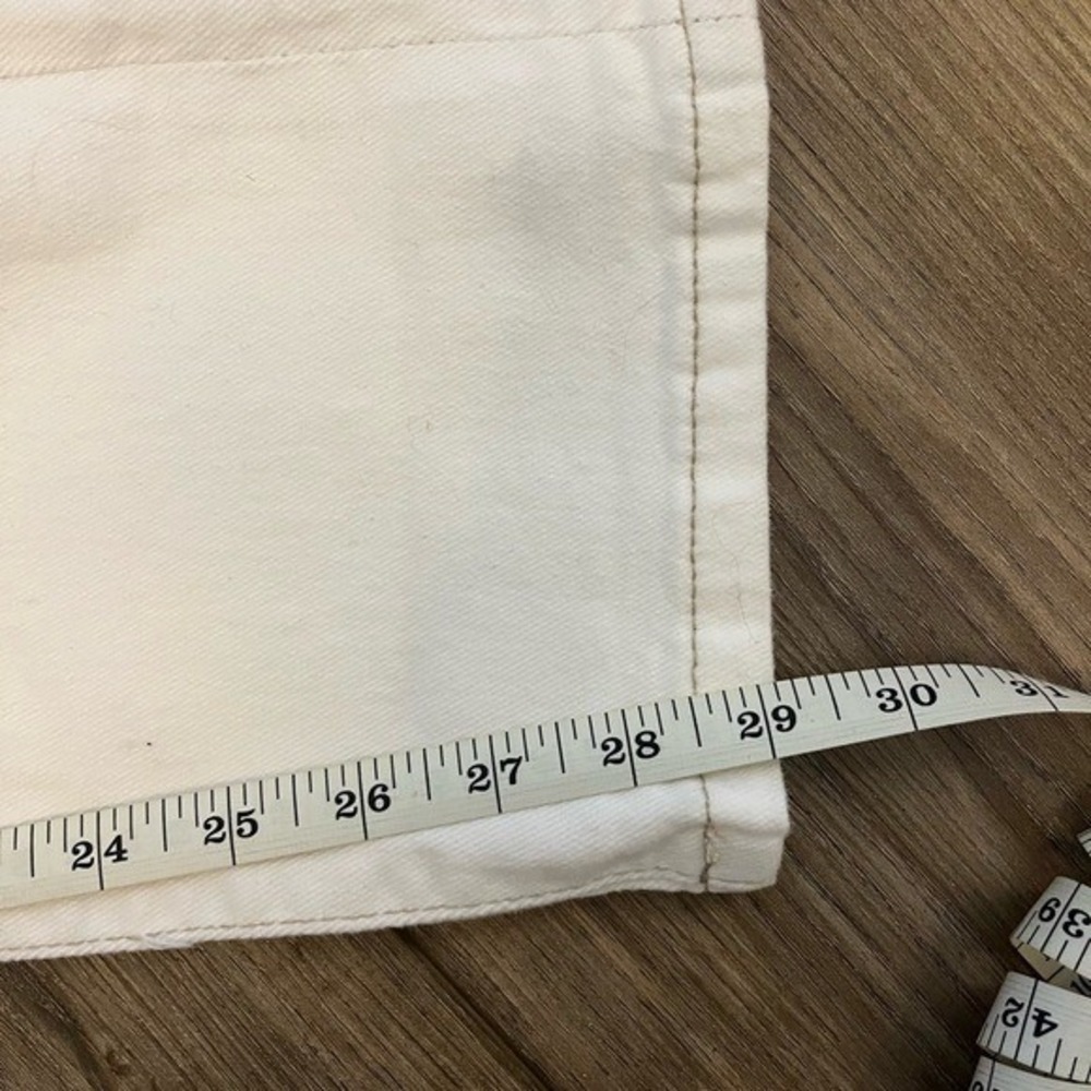 RACHEL Rachel Roy White Distressed Ankle Jeans 10/30 - Picture 11 of 11